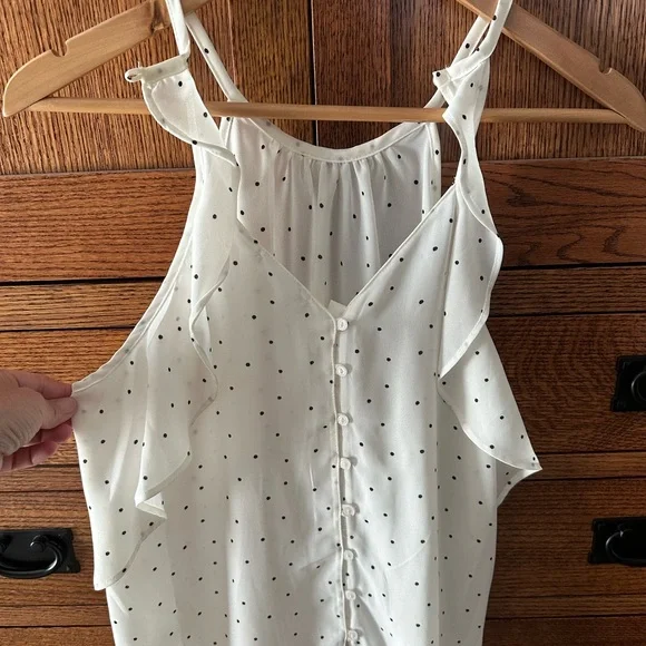 Blousy spaghetti strap tank - Picture 1 of 6